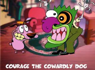 Fear And Loathing In The Middle Of Nowhere Post Structuralism And Courage The Cowardly Dog Critical Cartoons
